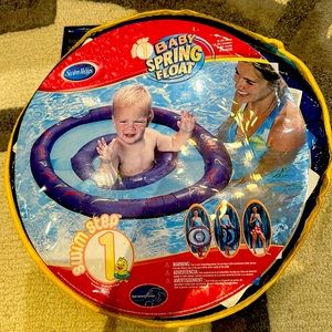 Baby Spring Float, swim step 1.